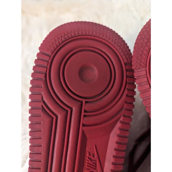 Nike Air Force 1 Mid Red October triple gym red suede - Picture 10 of 16